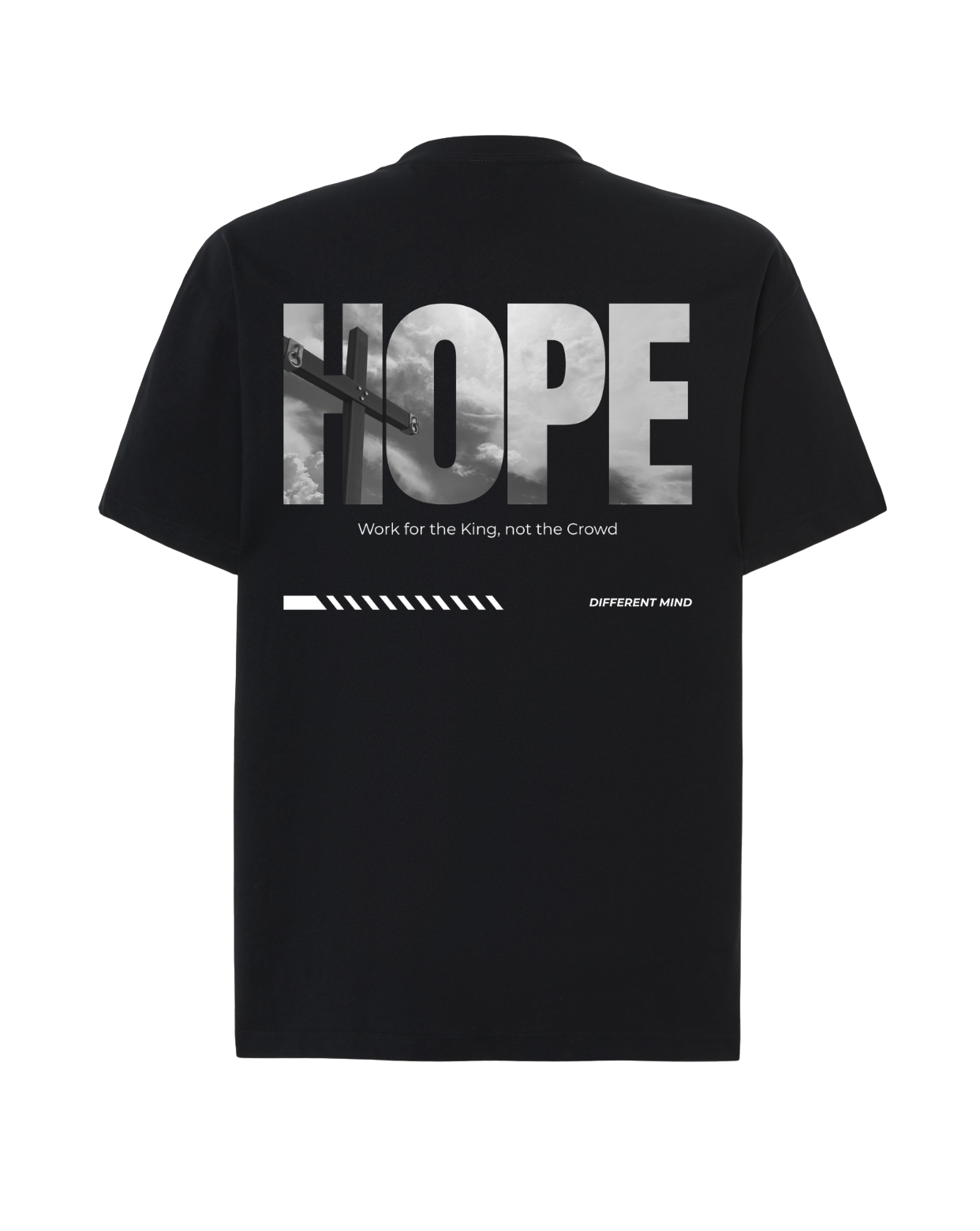 Camiseta Hope Negra - Faith Collection